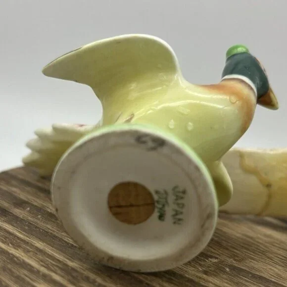 Vintage Set Pair Pheasant Salt Pepper Shaker Birds Japan Cottage Core Farm House - Picture 9 of 9